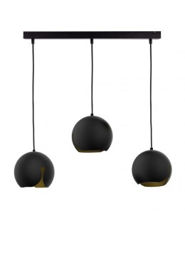 Lampa wisząca 3xE27 MALAGA BLACK