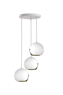 Lampa wisząca 3xE27 MALAGA WHITE 303