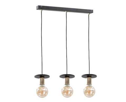 Lampa wisząca 3xE27 SATURN BLACK