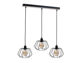 Lampa wisząca 3xE27 SOHO WOOD