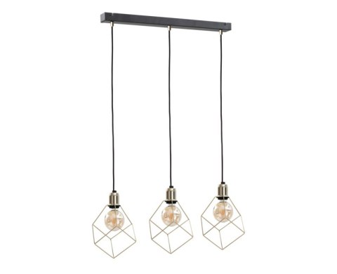 Lampa wisząca 3xE27 TAHO GOLD