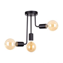 Lampa sufitowa 3xE27 MEGAN BLACK