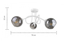 Lampa sufitowa 3xE27 RING WHITE