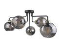 Lampa sufitowa 5xE27 COSMO BLACK/GOLD