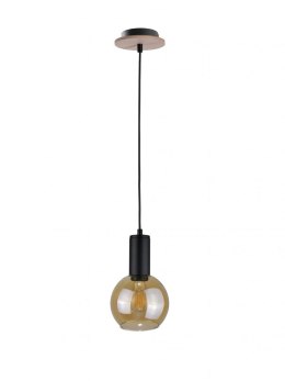 Lampa wisząca 1xE27 JANTAR WOOD