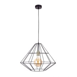 Lampa wisząca 1xE27 KIRA GOLD/BLACK