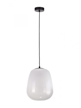 Lampa wisząca 1xE27 SMOKY WHITE/BLACK