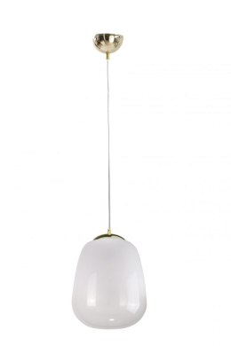 Lampa wisząca 1xE27 SMOKY WHITE/GOLD