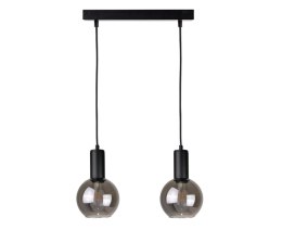 Lampa wisząca 2xE27 SUPRA BLACK