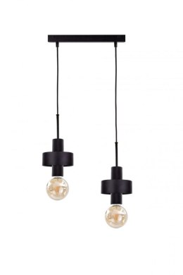 Lampa wisząca 2xE27 UNICA BLACK