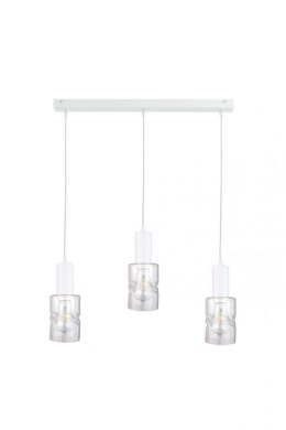 Lampa wisząca 3xE27 CROSS WHITE