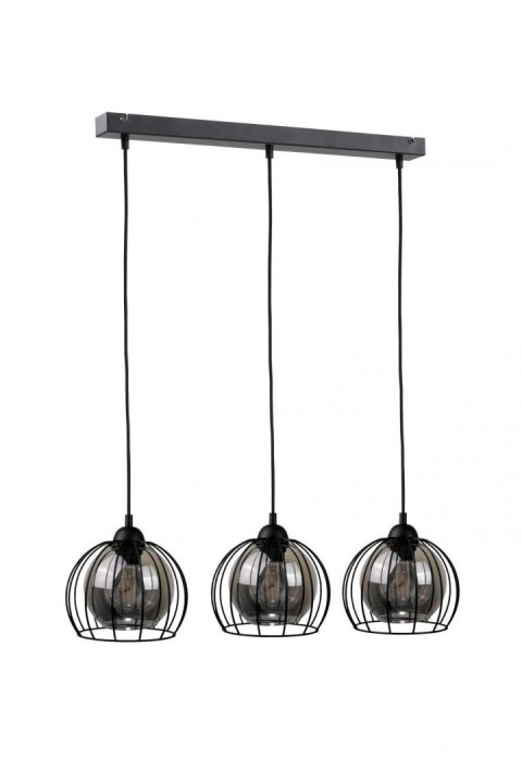 Lampa wisząca 3xE27 SOLO BLACK