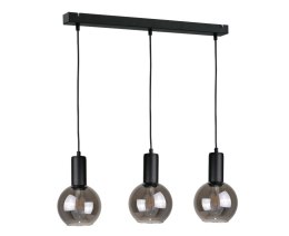 Lampa wisząca 3xE27 SUPRA BLACK