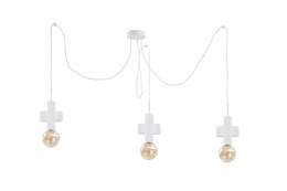 Lampa wisząca 3xE27 UNICA WHITE