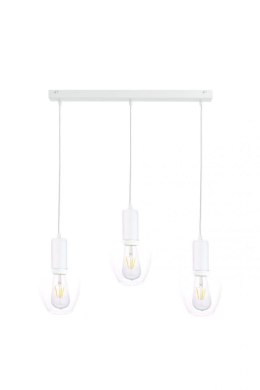 Lampa wisząca 3xE27 VERRE WHITE