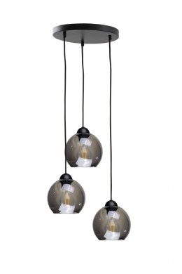 Lampa wisząca 3xE27 YUNO BLACK