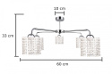 Lampa sufitowa 5xE27 DIAMENT