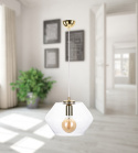 Lampa wisząca 1xE27 EVE GOLD