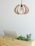 Lampa wisząca 1xE27 NORA NATURAL 642