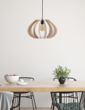 Lampa wisząca 1xE27 NORA NATURAL 642