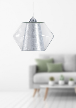 Lampa wisząca 1xE27 RODES SILVER 152