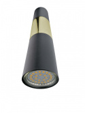 Lampa wisząca 1xGU10 MAGNUM BLACK/GOLD