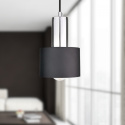 Lampa wisząca 3xE27 LUCE BLACK SILVER