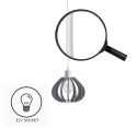 Lampa wisząca 3xE27 NICOLETA GREY 836