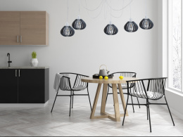 Lampa wisząca 5xE27 NICOLETA GREY 839