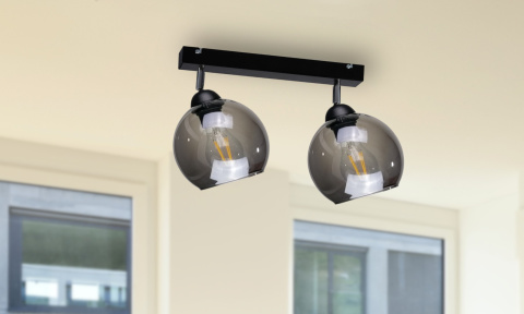 Spot 2xE27 YUNO BLACK