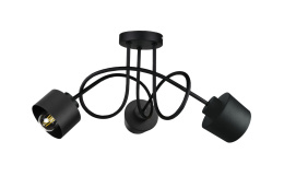 Lampa sufitowa 3xE27 SIMPLY BLACK