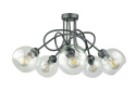 Lampa sufitowa 5xE27 EVIE BLACK