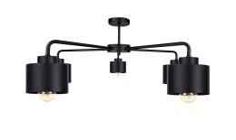 Lampa sufitowa 5xE27 SIMPLY BLACK