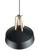 Lampa wisząca 1xE27 Trex Black/Gold