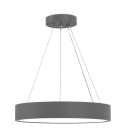 Lampa wisząca 2xE27 Madera Long L Grey