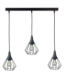 Lampa wisząca 3xE27 SELENE BLACK