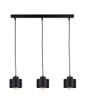 Lampa wisząca 3xE27 SIMPLY BLACK