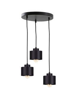 Lampa wisząca 3xE27 SIMPLY BLACK