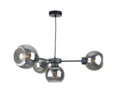 Lampa wisząca 4xE27 Kaliope Smoky