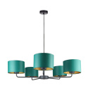 Lampa wisząca 5xE27 Nia Green