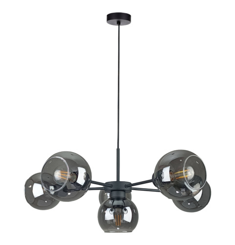 Lampa wisząca 6xE27 Kaliope Smoky