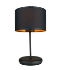 Lampka nocna 1xE27 Nia Black